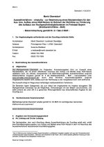Auswahlverfahren Bekanntmachung