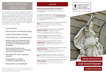 Flyer DVS Schoeffenwahl