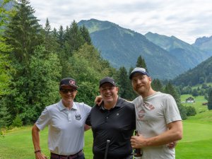 Daniel Salchegger, Markus Eisermann und Nino Kollmar