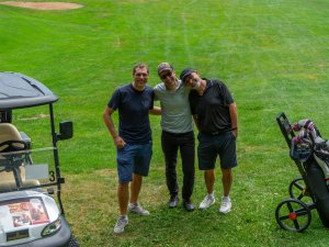 Peter Lorenz, Christian Deffner und Martin Sauter