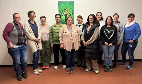 Unser Elternbeirat in diesem Schuljahr.