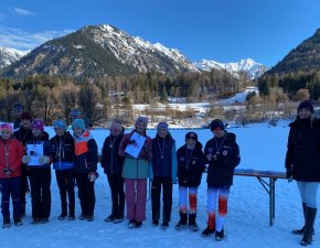 Siegerehrung mit Frau Anna Stolz