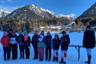 Siegerehrung mit Frau Anna Stolz