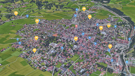 Google Earth Außer Wohnungen+Bushaltestellen4
