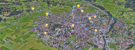Google Earth Außer Wohnungen+Bushaltestellen4