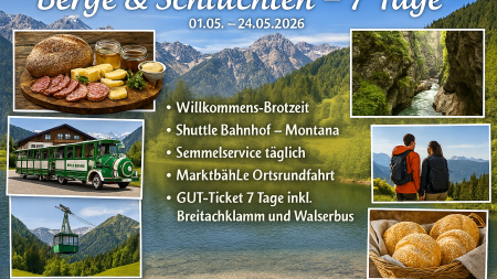 Berge und Schluchten