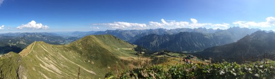 Panorama Sommer Fellhorn