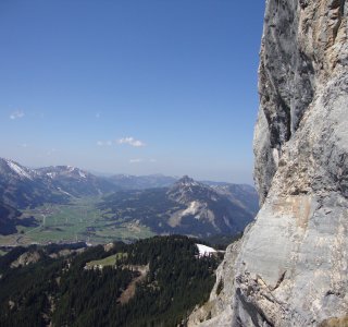 Alpinklettern, Panorama, Berge, Sonne