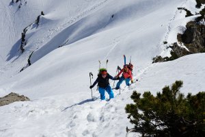 skitour, ski am rucksack, skitour allgäu