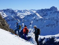 Skitour Allgäu Ifen Südseite 3 personen