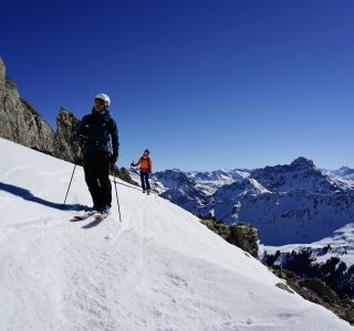 Skitour Allgäu Ifen Südseite 2 personen