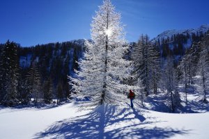 Auf Skitour in der Märchenwelt von Val Bedretto, Schweiz