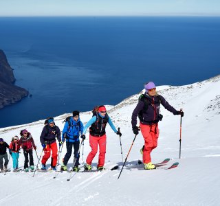 Skitour auf den Sauðaneshnjúkar
