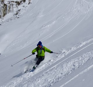 Freeride Classics, Courmayeur, Toula Gletscher