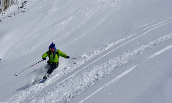 Freeride Classics, Courmayeur, Toula Gletscher