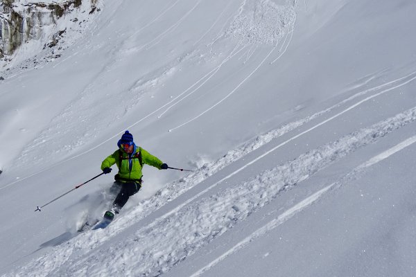 Freeride Classics, Courmayeur, Toula Gletscher