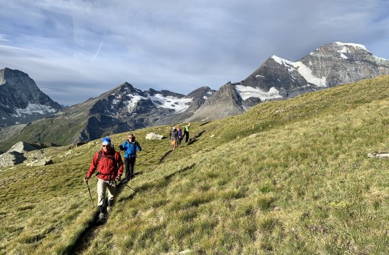 Wandern Alpen Haute Route
