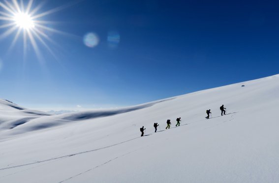 Skitouren zentralasien, Aufstieg im Suusamyr Valley