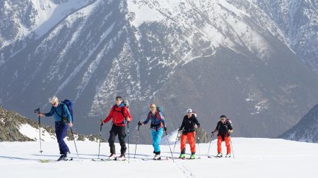 skitouren pyrenäen, aufstieg bei Tavascan