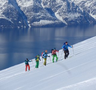 Skitouren Norwegen. Lyngen Alps