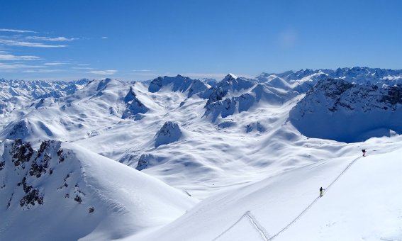 Skitouren Val Maira - Aufstieg zum Cassorso, Seealpen