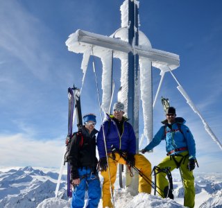 Skitour Wildspitze Gipfel