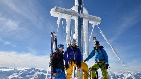 Skitour Wildspitze Gipfel
