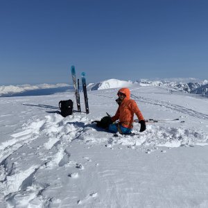 Skitour auf den Jiehkkevarri