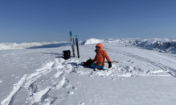 Skitour auf den Jiehkkevarri