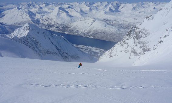 Jiehkkevarri , lyngen alps