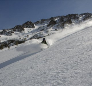 Freeride Bulgarien, Todorka Gipfel, Westhang