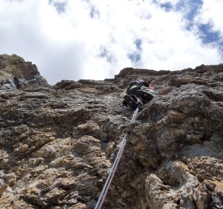 Bergführer Vorstieg Dolomiten