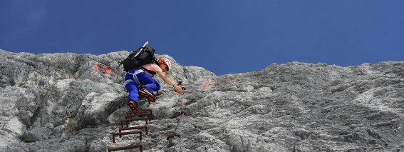 Klettersteig Höllental Zugspitze
