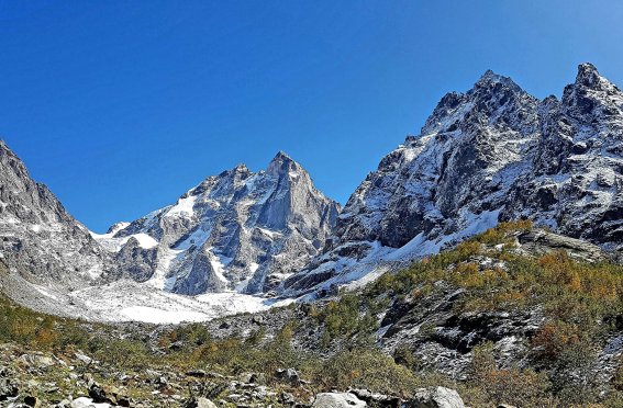 K-Wandern Georgien 4 Ushba Gletscher