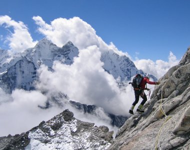 Klettern Hochtour Ama Dablam