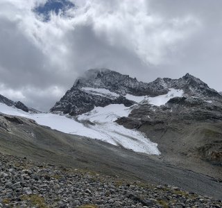 Piz Buin, Gletscher, Wolken