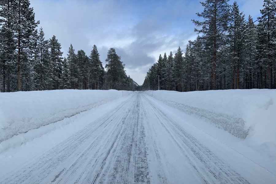 On the Road to Lyngen, irgendwo in Lappland