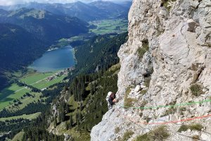 Alpinklettern, Haldensee, Hochwiesler