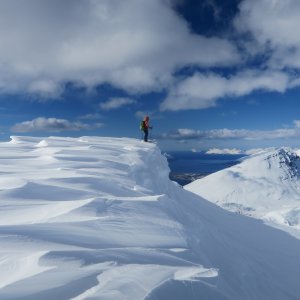 Enchainment am Lyngenfjord