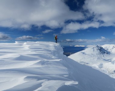 Enchainment am Lyngenfjord