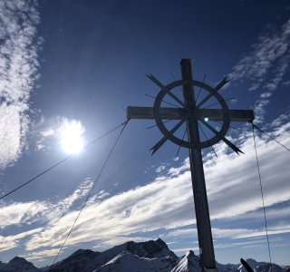 Skitourenkurs Lechtaler, Gipfelkreuz