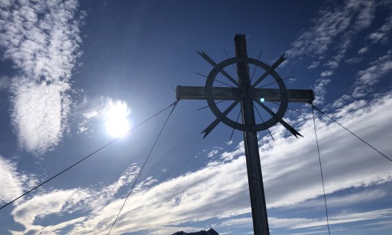 Skitourenkurs Lechtaler, Gipfelkreuz