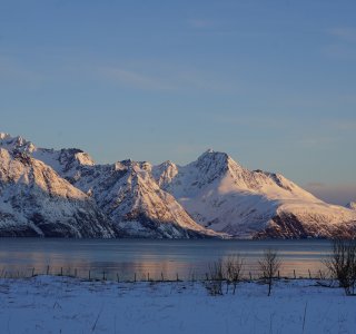 Landzunge und Fjord