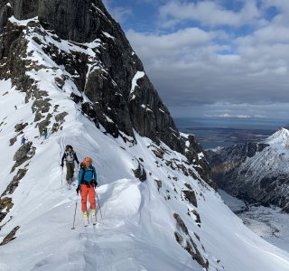 Svarttinden Lofoten Gipfelgrat