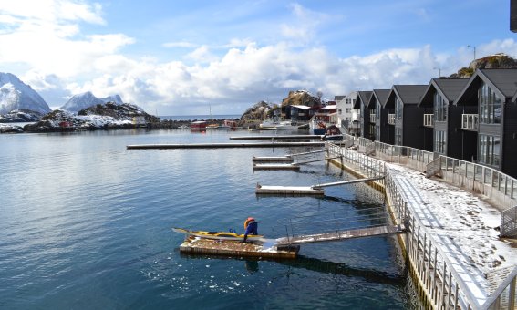 Hamn i Senja Apartments am Wasser