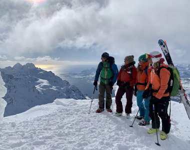 Gipfel Geitgallien Lofoten