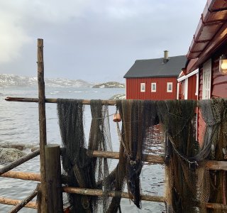 Svinøya Rorbuer Svolvær Fischernetze
