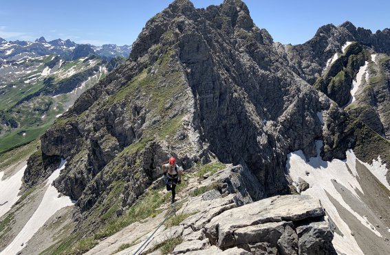 hindelanger klettersteig-kletterer