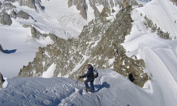 rochefort grat-chamonix-bergführer