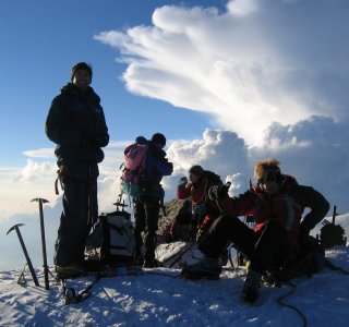 Dufour Spitze Gipfel